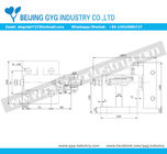 ELEVATOR GUIDE SHOE GX-03  ,  SLIDING GUIDE SHOE  ,  ELEVATOR SAFETY PARTS   ,   RATED LOAD ≤2000KG ,  SPEED≤1.75M/S