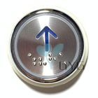 STAINLESS STEEL ROUND DC12V/24V ELEVATOR UP BUTTON 37.2MM
