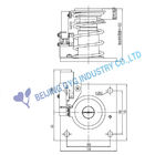 Hydraulic Buffer GH-025 , ,Elevator Safety Parts  ,  HL 46 hydraulic oil ， energy consuming type