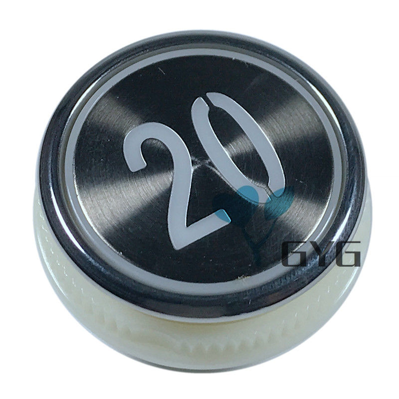 GYG DIGITS ELEVATOR STOP BUTTON 35.6MM / ELEVATOR OPEN AND CLOSE BUTTONS