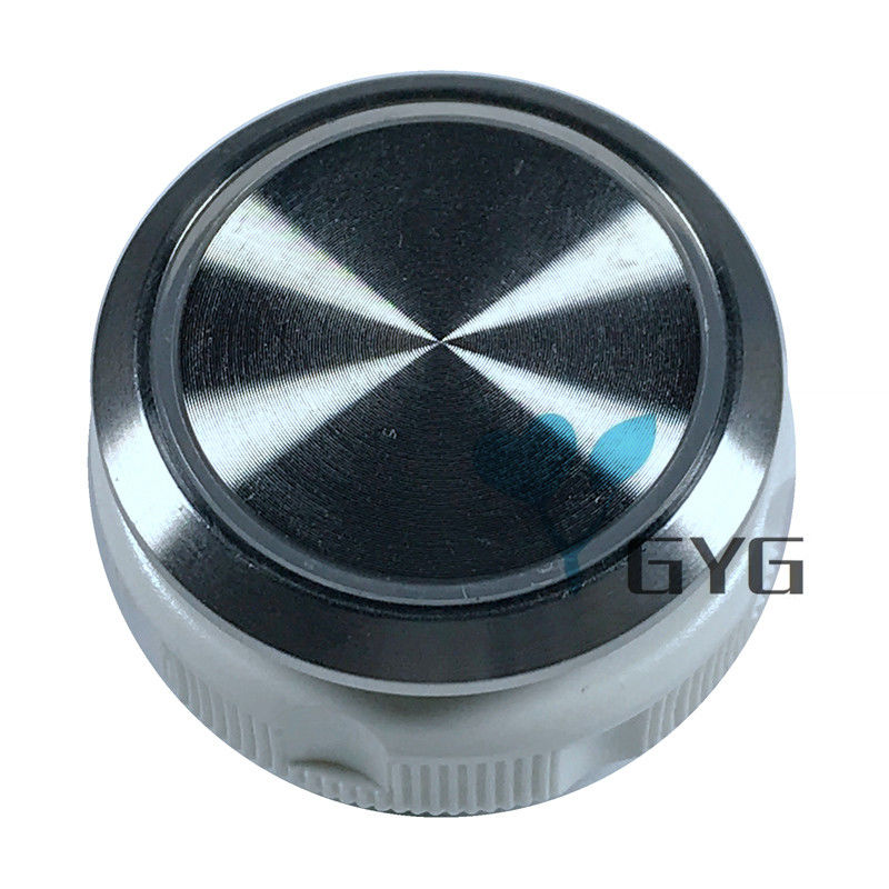 ROUND HAIRLINE STAINLESS STEEL ELEVATOR PUSH BUTTON BLANK CHARACTER